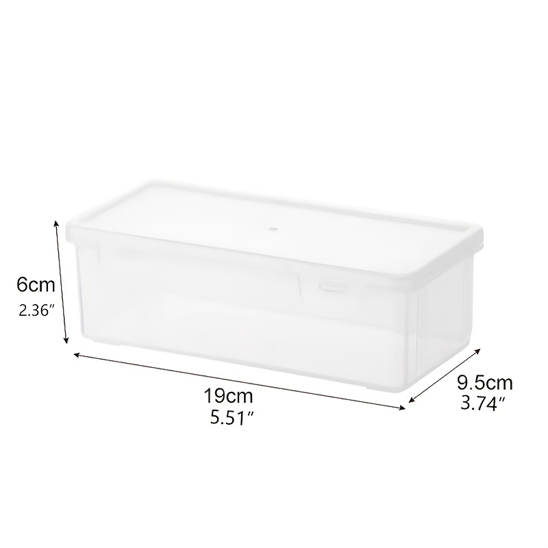 Plastic Pencil Boxes Small Storage Container Capacity - Temu