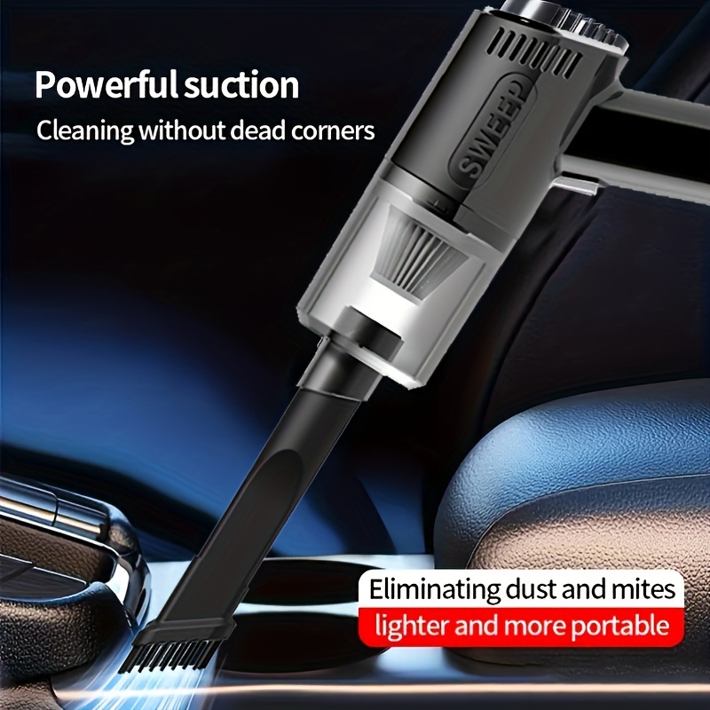 Wired Car Vacuum Cleaner-wet Dry Function, Multiple Accessories