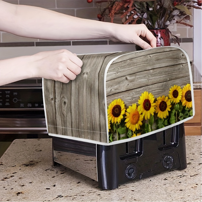 Mother's Day Pink Floral Toaster Cover 2 Slice, Small Kitchen Appliance  Covers, Blooming Bright Tulip Flowers Toaster Oven Cover with Loop, Bread  Machine Cover Polyester Dust Cover Protection