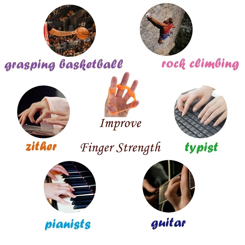 Silicone Finger Expander Hand Gripper Exerciser