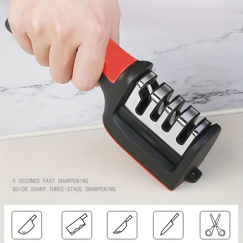 Rolling Knife Sharpener With Industry Diamonds For Chefs, Whetstone,ceramic,knife  Sharpening Tool Works For Any Hardness Of Steel,suitable For Knives And  Scissors - Temu
