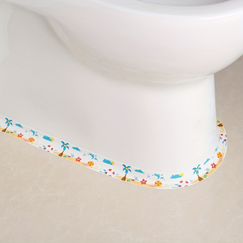 Waterproof Mildew proof Toilet Caulk Strip Self adhesive - Temu