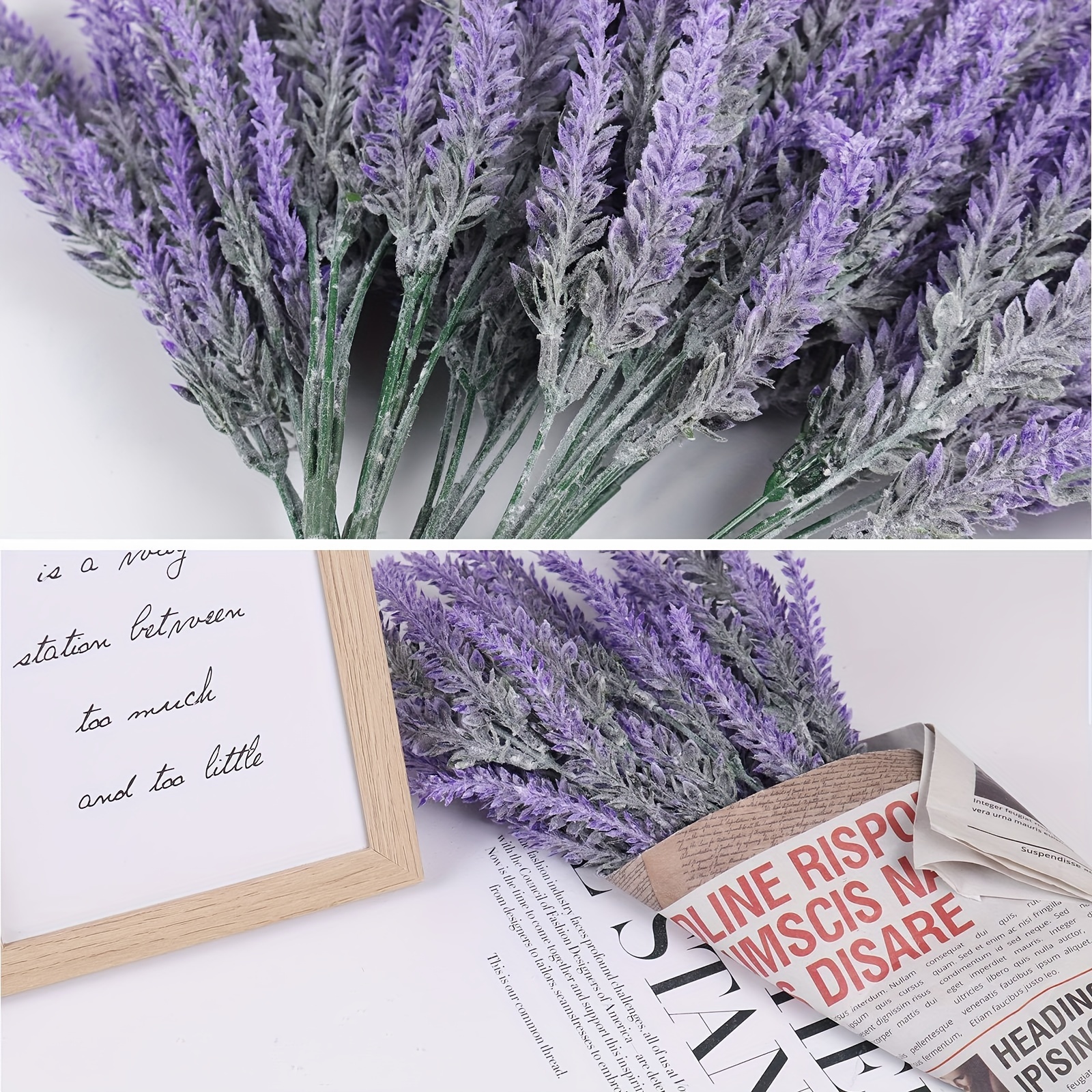 10 Fiori Lavanda Artificiale Non Sbiadiscono Decorazione Esterna - Pianta  In Plastica Anti-uv Giardino, Portico E Fioriera, Acquista Temu E Inizia A  Risparmiare