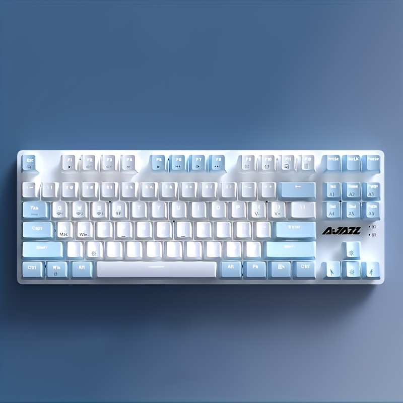 Ak40 Mechanical Gaming Keyboard Ergonomic 87 Key - Temu