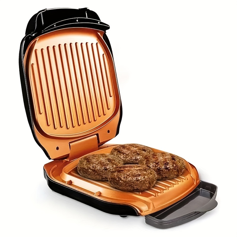 Non-Stick Sandwich Grill Press – Panini Press Grill – Copper Infused S –  Icydeals