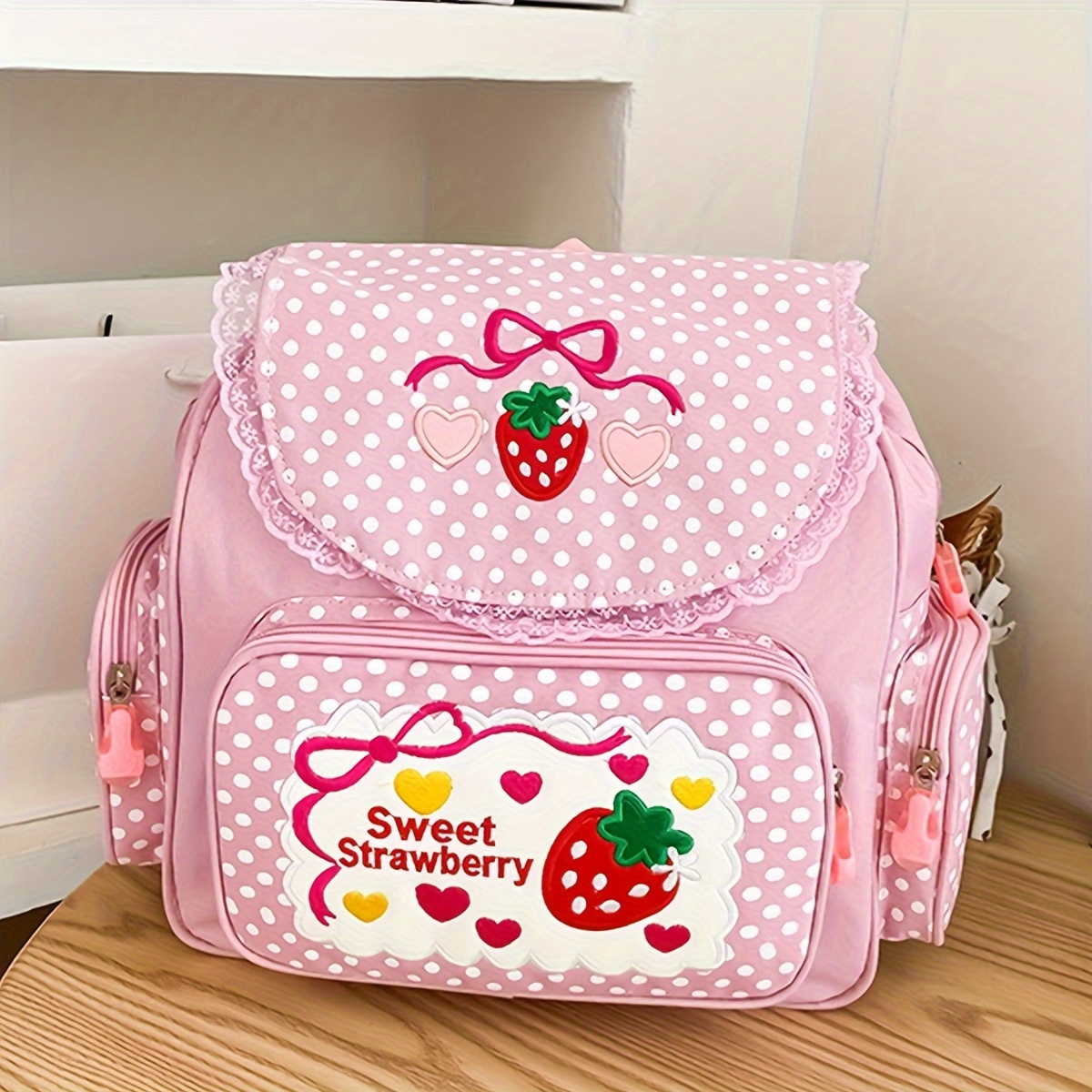 Mochilas escolares de dibujos animados para niños, mochila rosa con Gato  encantador, bolsas de viaje para niñas de 1 a 3 años - AliExpress