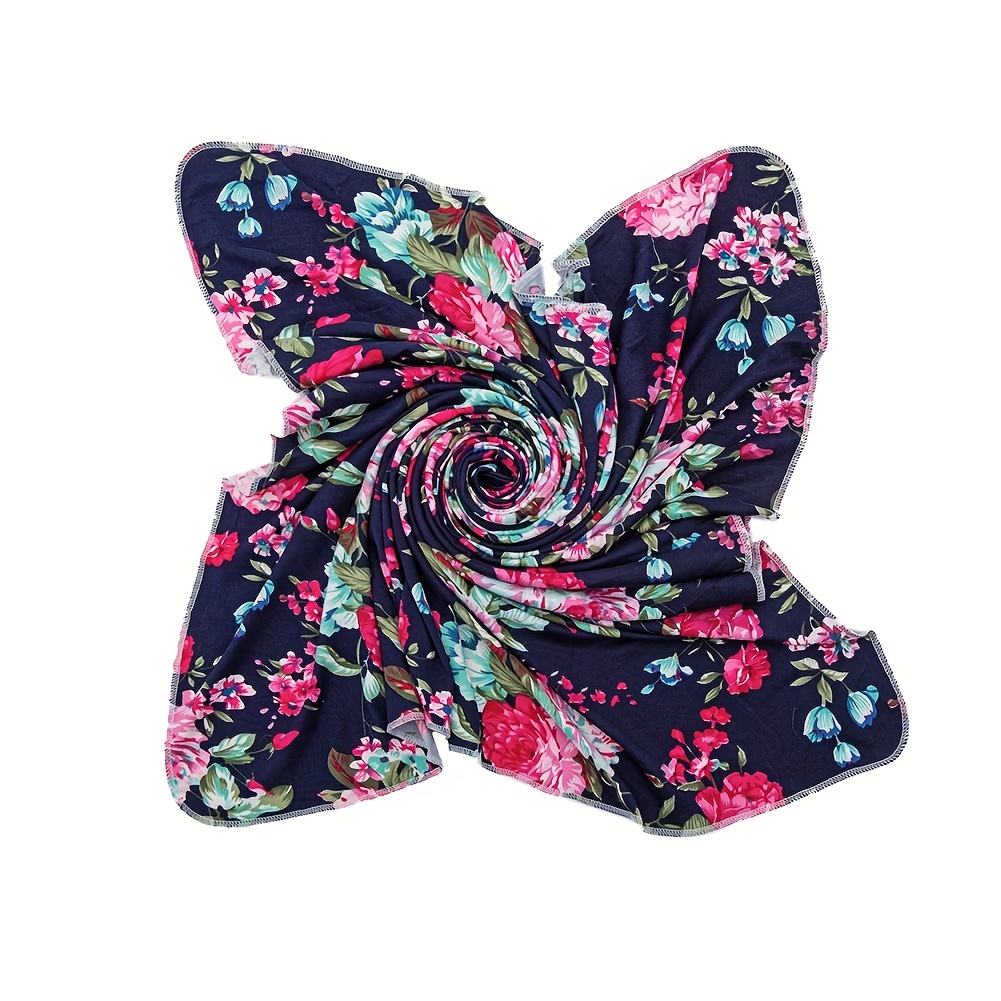 Newborn Swaddling Blanket with Beanie Set