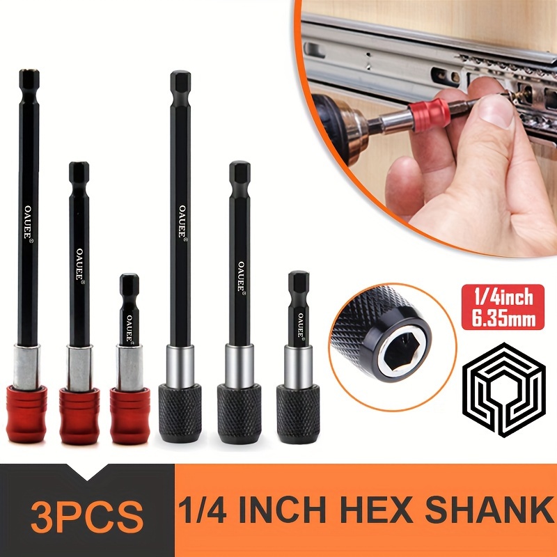 1 Ensemble D'extension Foret Flexible Hex Shank Drill Nut - Temu Canada