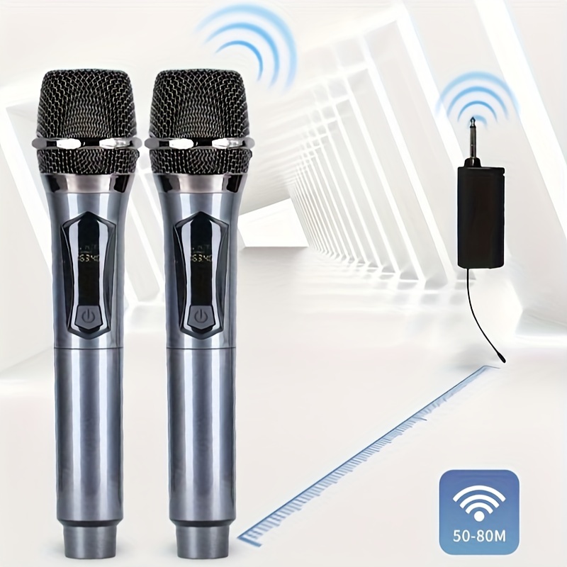 2.4 GHz Microphone with sound transmission function up to 80m