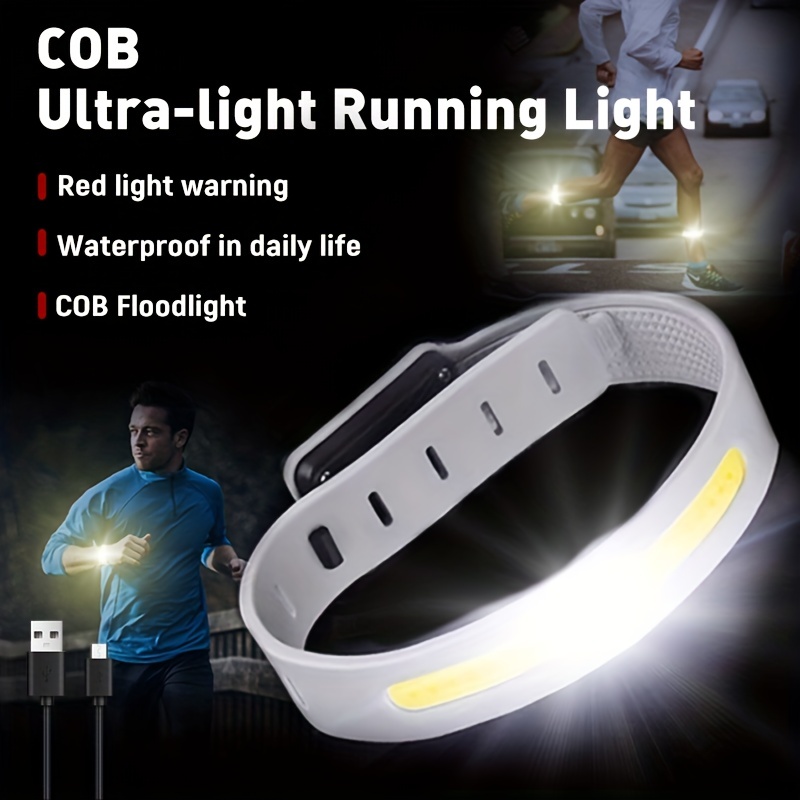 Running Light Led Runner Chest Lights With Reflective Straps - Temu