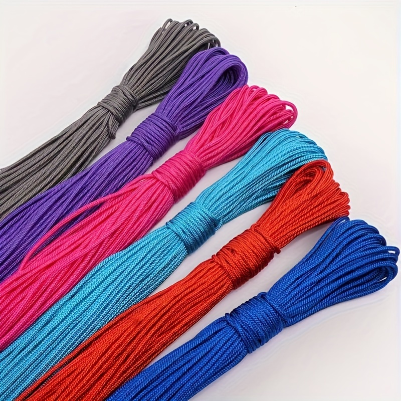  Multicolor Paracord Bulk Variety Pack with Spool - 3 Colors, :  Sports & Outdoors