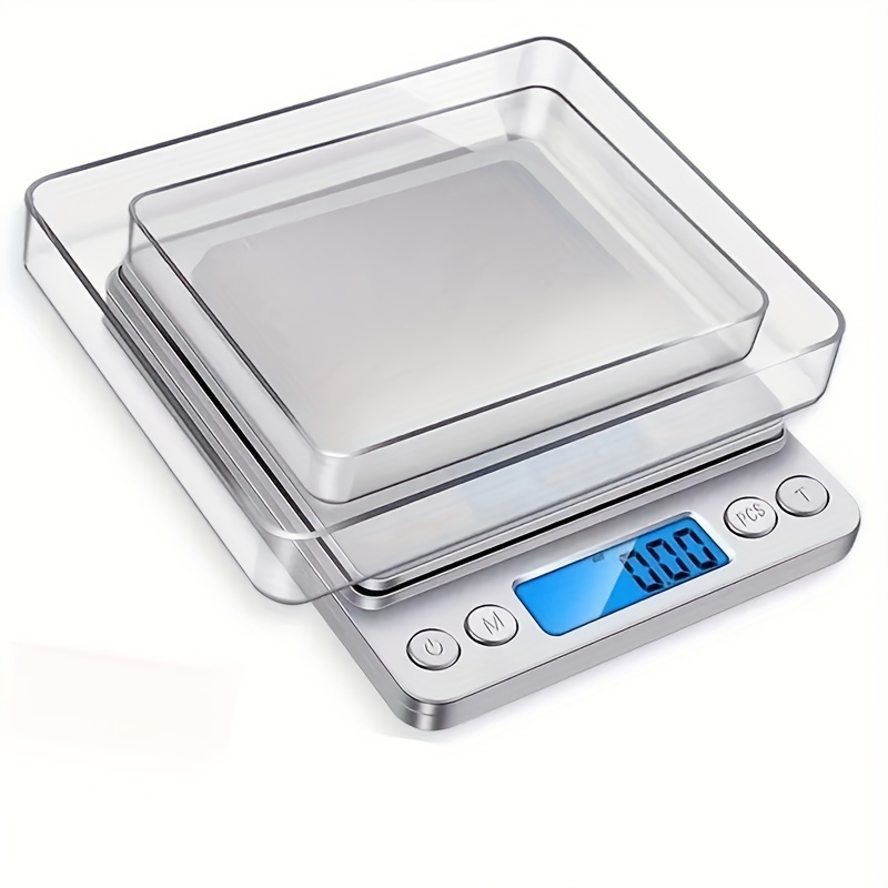 Electronic Kitchen Scale Lcd Display Digital Weight - Temu