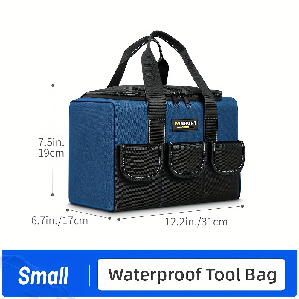 Heavy Duty Tool Bag Wide Mouth Tool Storage Carrier - Temu