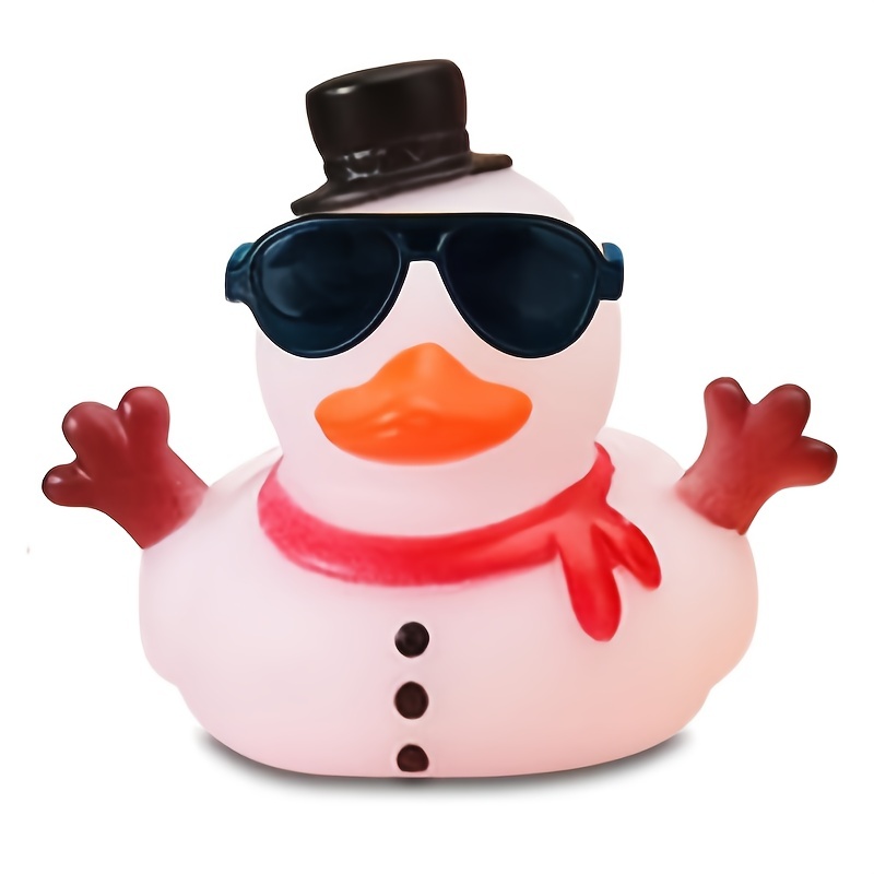 New Christmas Rubber Duck Kids Bath Toys Santa Claus Toys Snowman