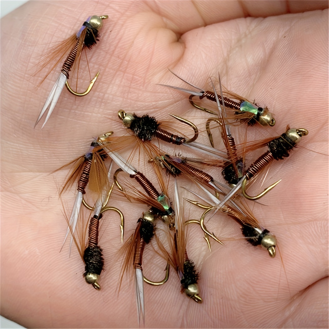Premium Brass Head Copper Nymph Stone Fly Fishing Bait Trout - Temu  Philippines