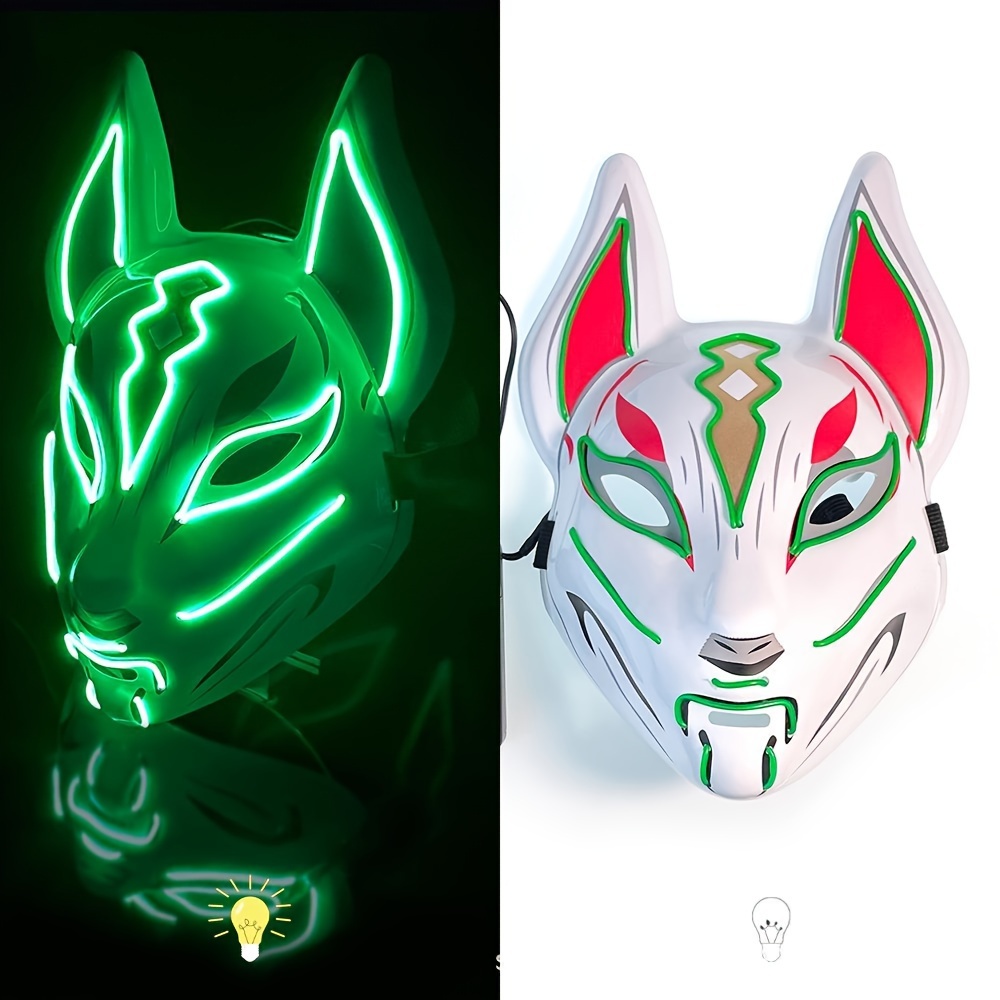 Cosplay Furry Fox Masks Party Props Masquerade Ball Masks - Temu