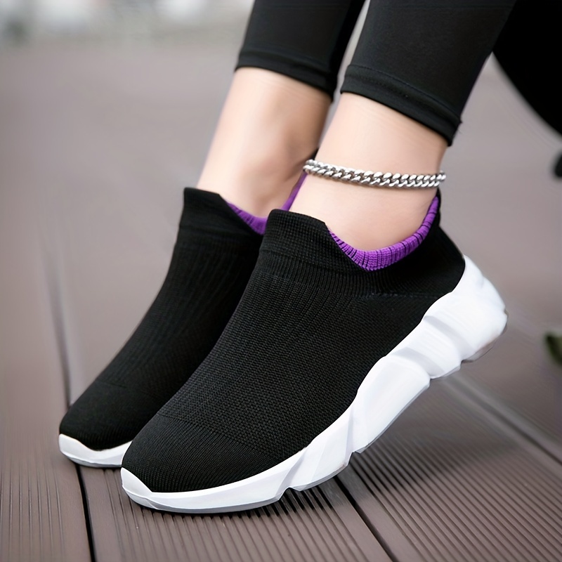 Mesh Running Shoes for Women Soft & Comfortable Sock Sneakers Non Slip Soles