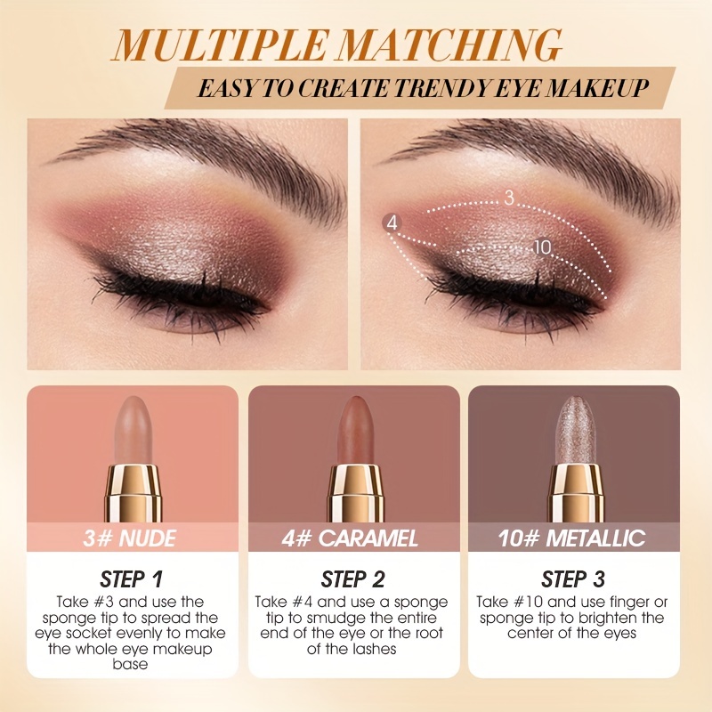 Waterproof Double Ended Eyeshadow Pen for Festivals