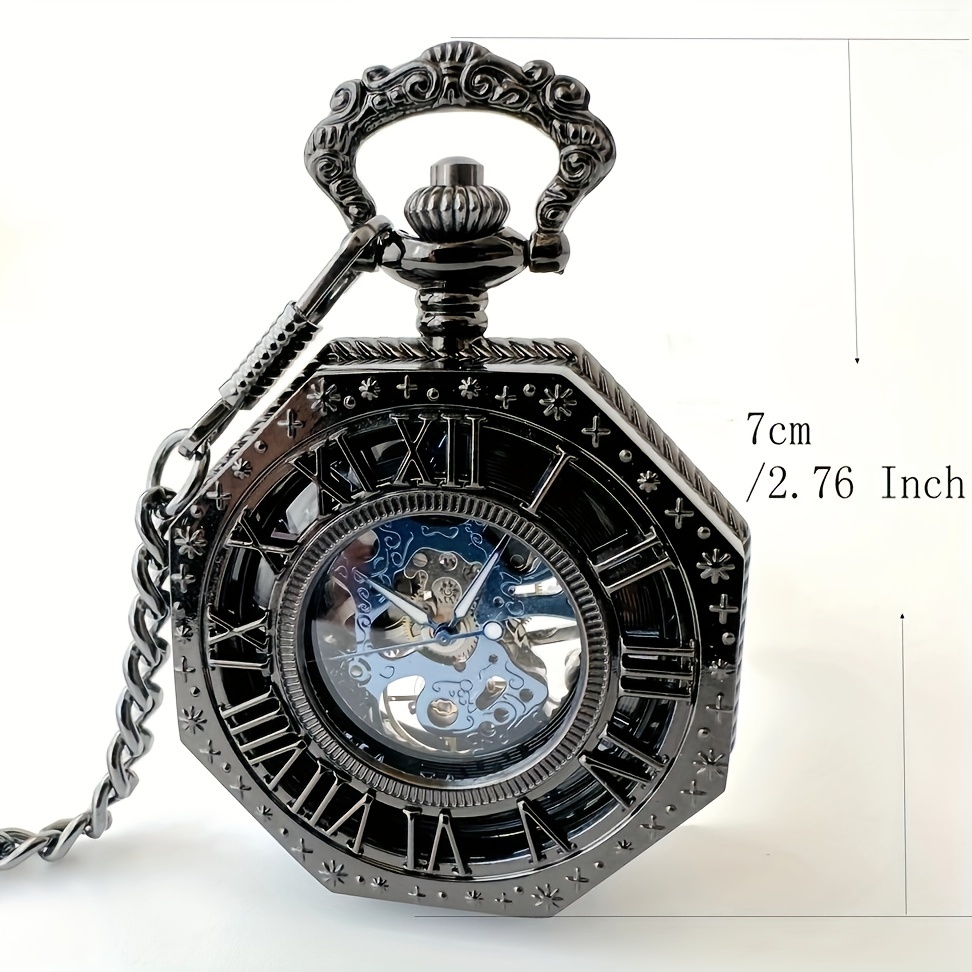 Octagon discount pocket watch