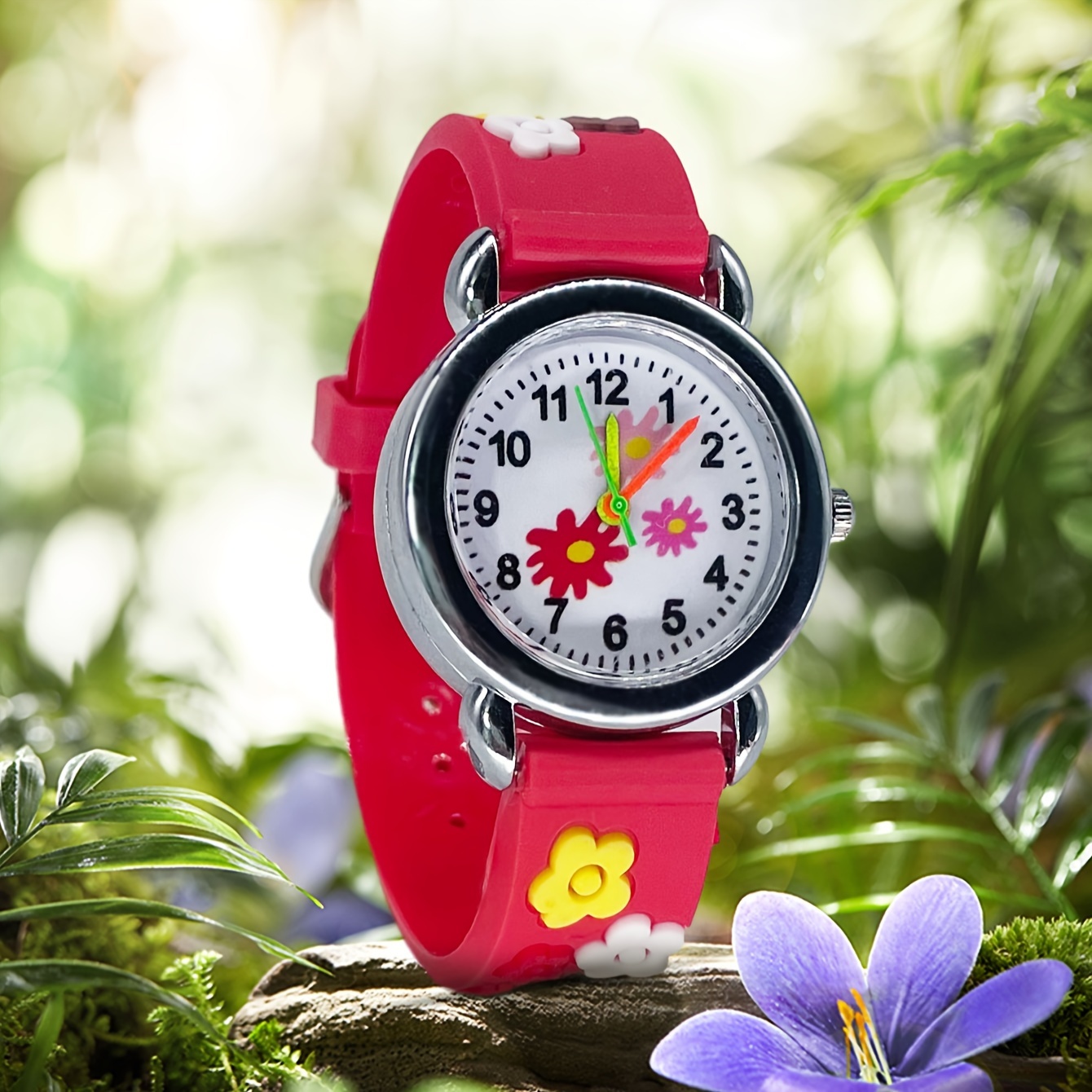 Reloj Infantil Silicona Suave Multicolor Reloj Cuarzo - Temu