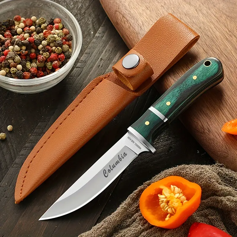 1pc Multi-Purpose K98 Mongolian Kitchen Knife for Fruit, Meat, and Barbecue  - Perfect for Easy Peeling and Slicing