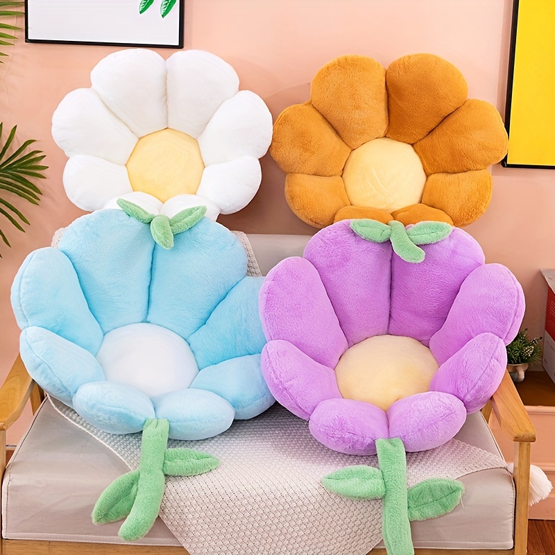 Lovely Soft Sunflower Plush Toy Office Nap Plush Flower Pillow