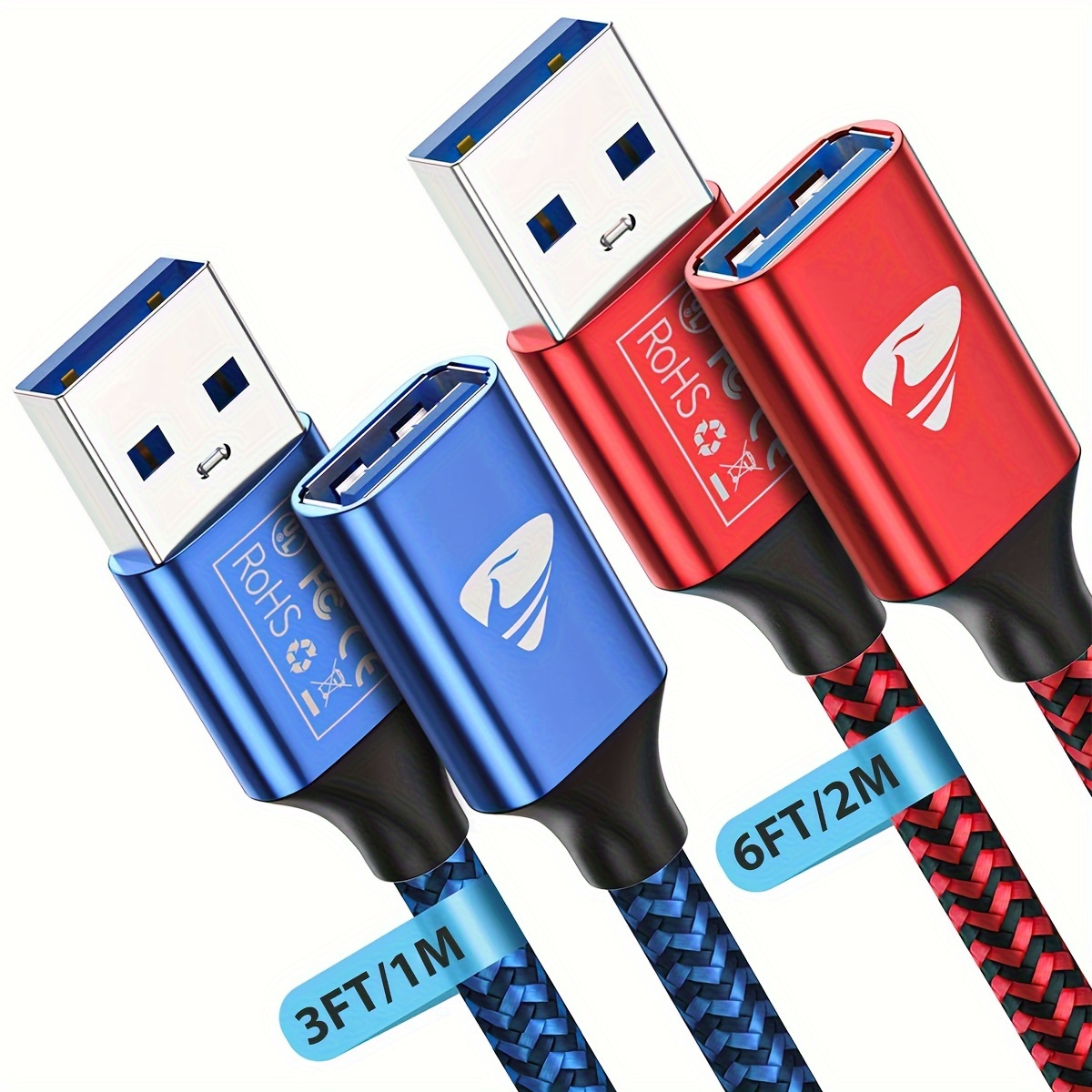 Кабель USB 2.0 A (AM) - USB B (BM), 5 метров, для принтера, сканера