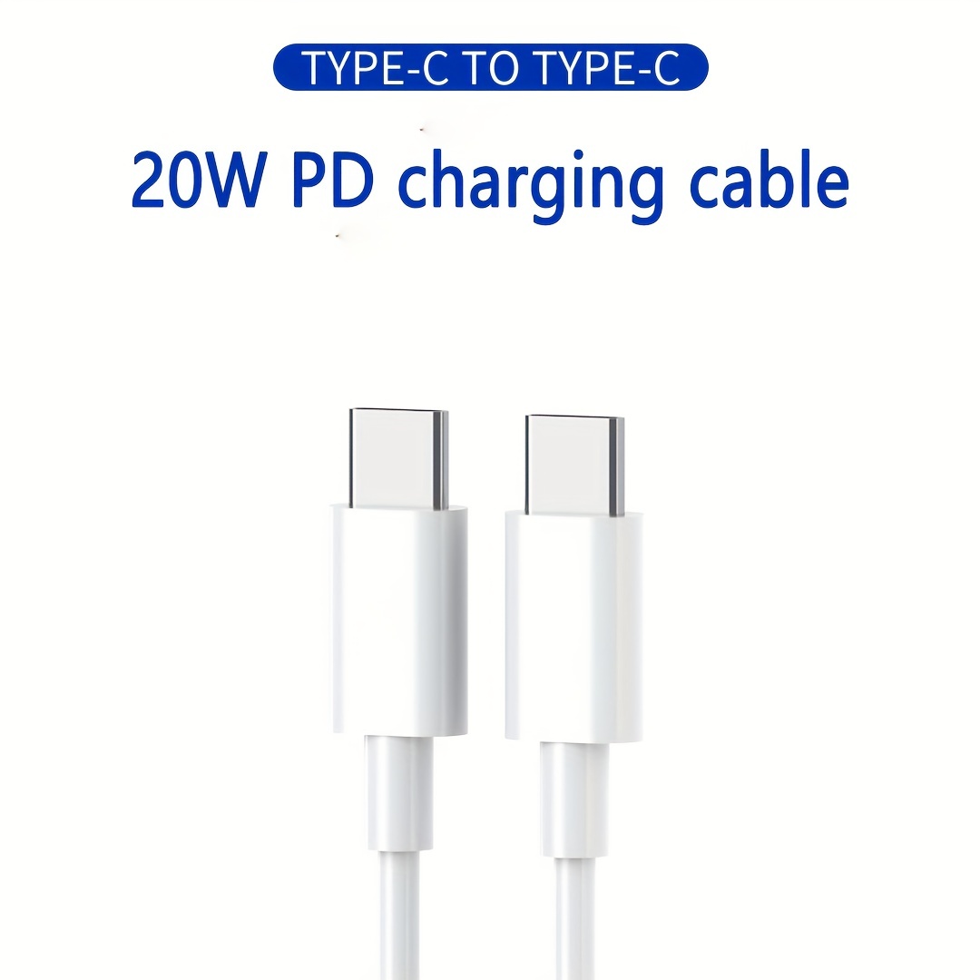 20W PD USB C Cargador Cargador Rápido Tipo C Enchufe - Temu Chile