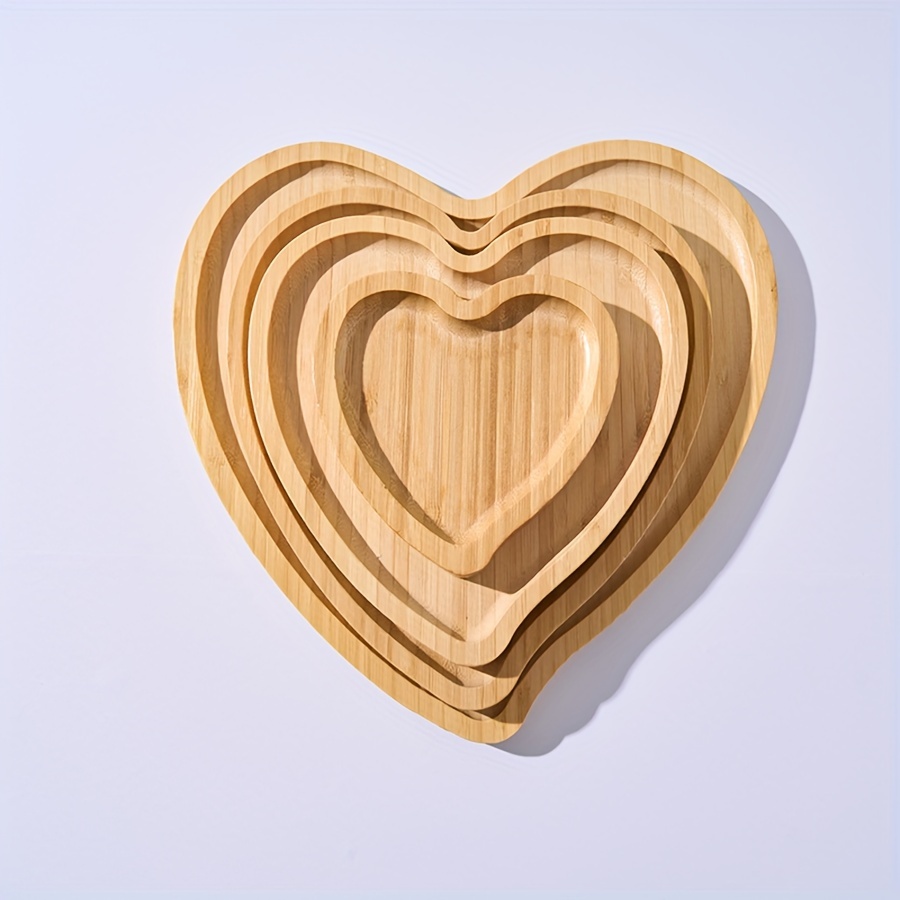 Bamboo Love Tray Valentine's Day Heart Shaped Tray Cake - Temu
