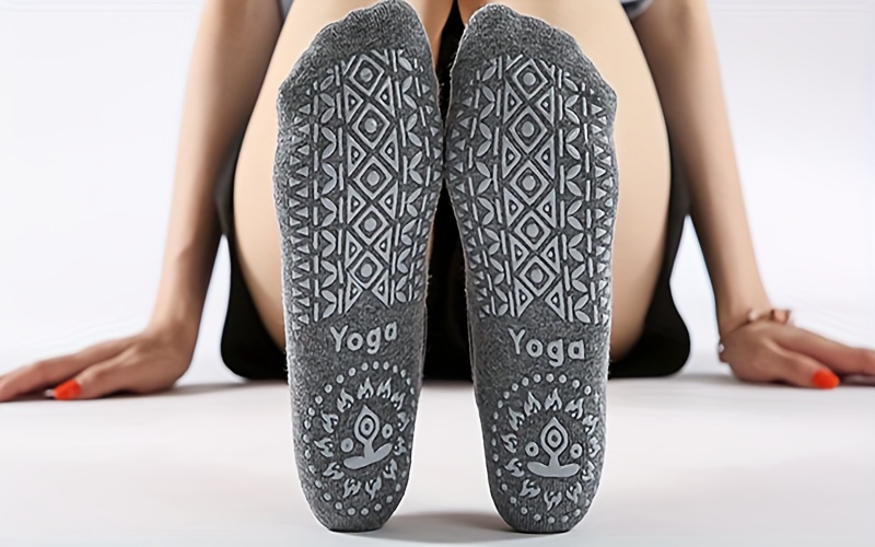 Professional Non slip Yoga Socks Cross Strap Extra Grip - Temu