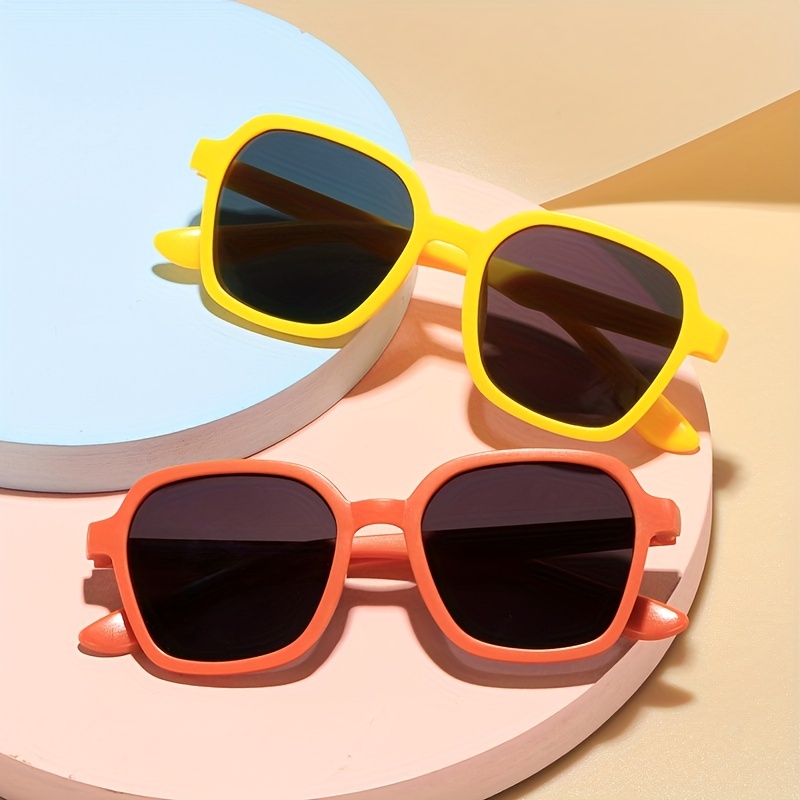 Kids Square Sunglasses Candy Glasses UV400