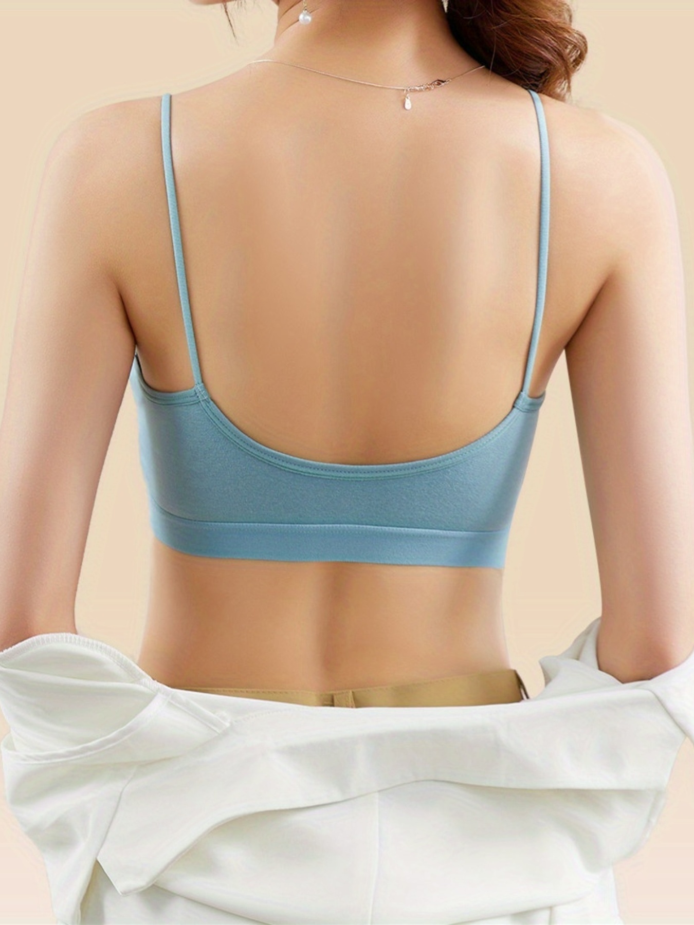 Look Feel Best In Summer Tube Top Sports Bra: Thin Beauty - Temu