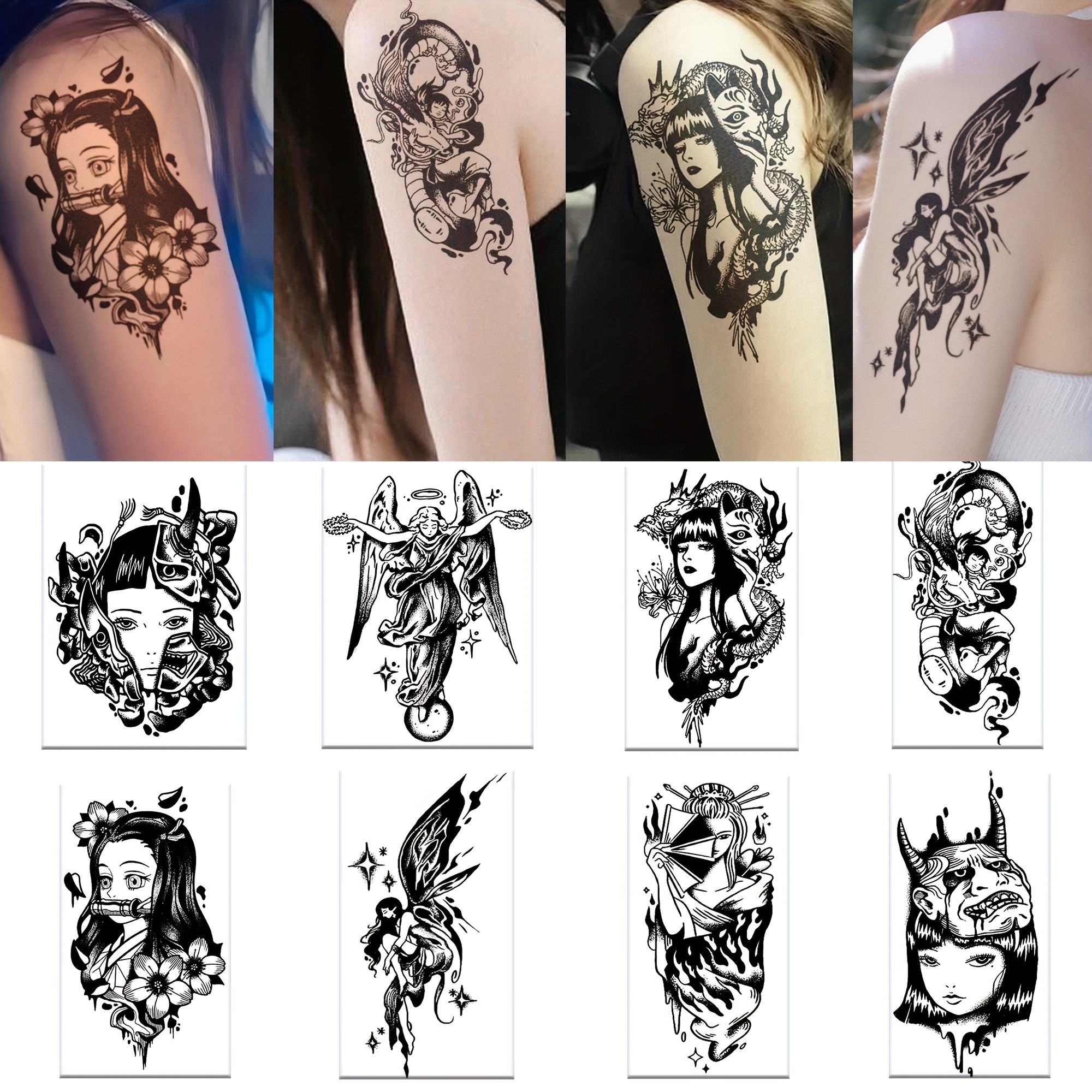 125 Anime Tattoo Ideas to Show Your Love for Japanese Animation  Wild  Tattoo Art