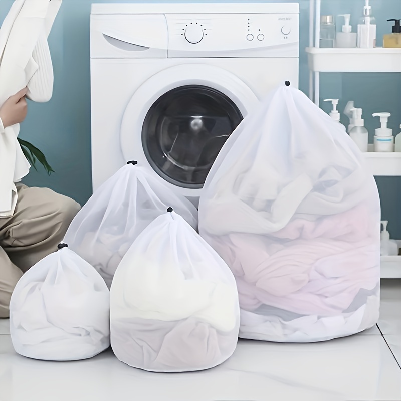 Mesh Laundry Bag Washing Machine Shoes Bag Travel Storage Bags Portable  Anti-deformation Protective Clothes Laundry Organizer - AliExpress