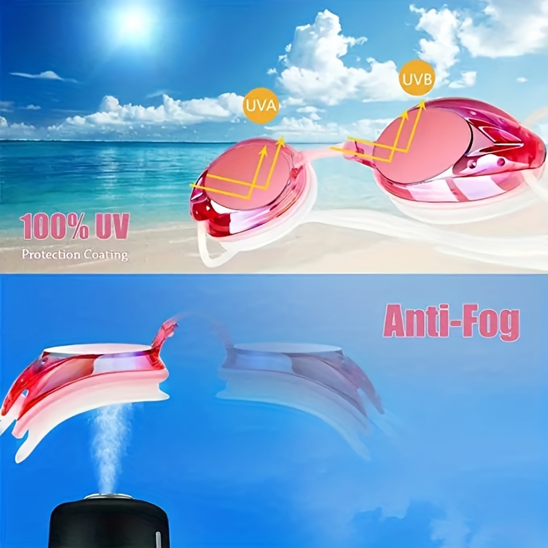 Anti-fog & Anti-UV Swimming Goggles Unisex Leak-proof