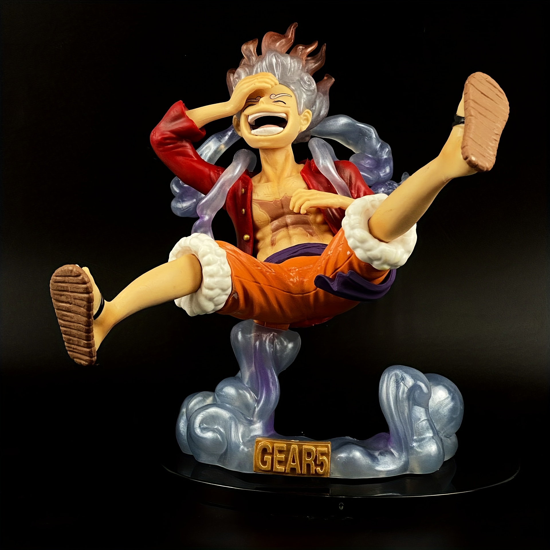 Anime Figure Luffy Gear 5 Figure Collectible Decor Figurine Ornaments Gift