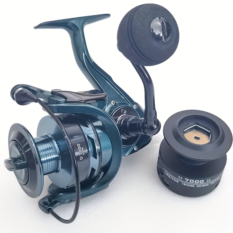 Fishing Reel New Spinning Reel,Max Drag 8KG 9+1BB Aluminium Handle and  Spool 5.2:1 Speed Multicolor Carp Reel (Color : Gold, Size : 1000 Series)