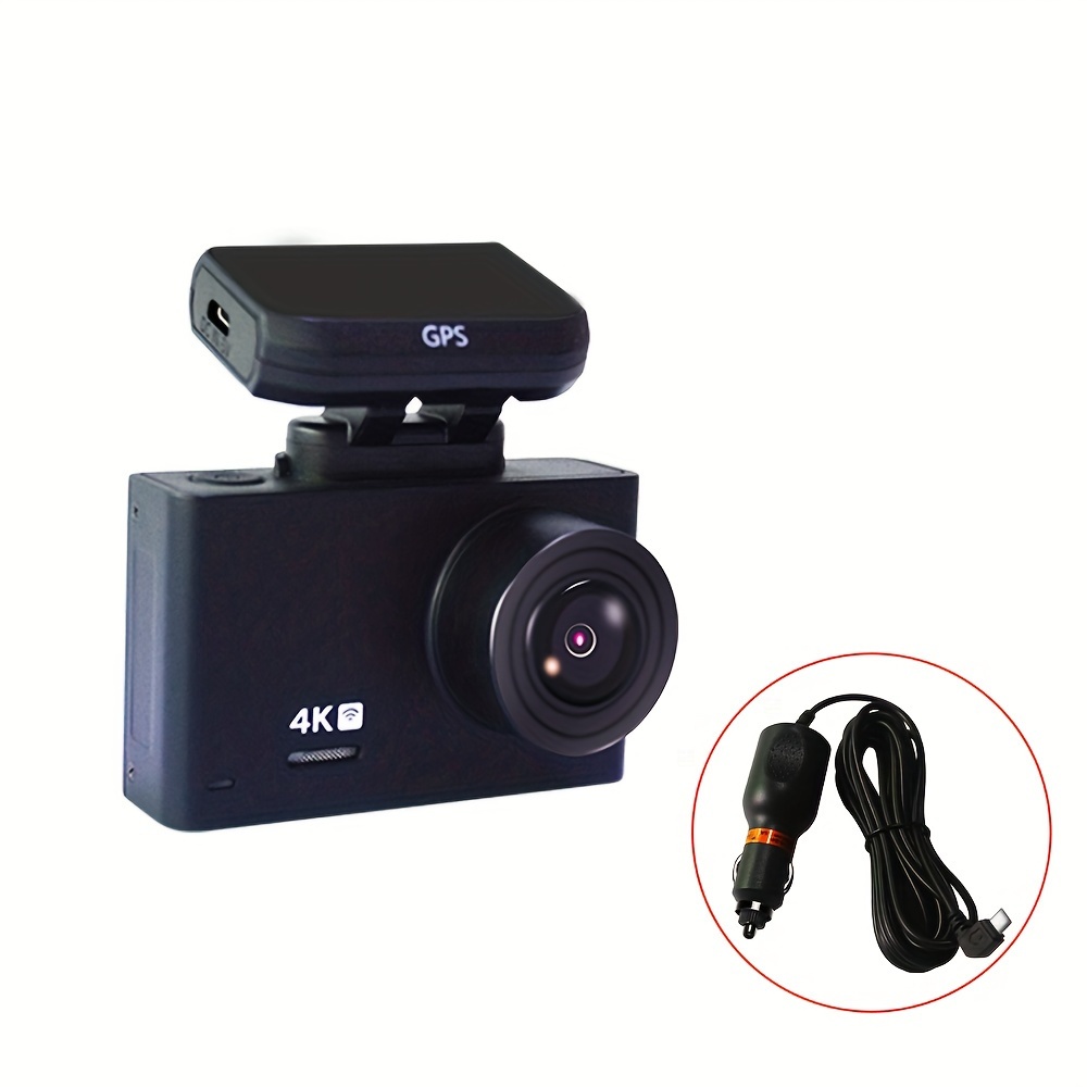 2k Super Night Vision Wifi 170 ° Coche Black Box Dashcam Coche DVR Cámara -  Temu