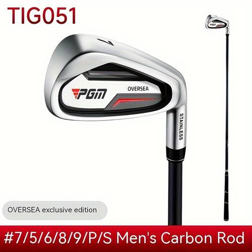 1pc right handed iron golf stainless steel head casting conventional shaft golf practice club