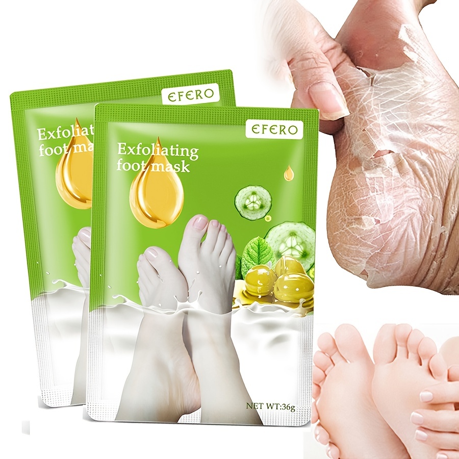 Efficient Foot Peel Mask Regular Size Skin Exfoliating - Temu