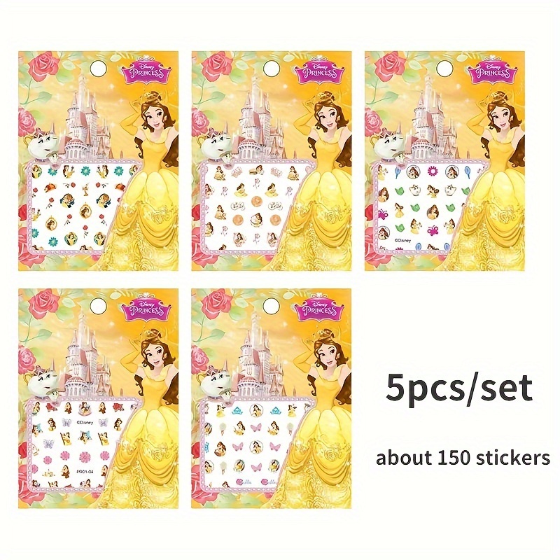 Cute Animation Nail Stickers Set Plastic Nail Decals Perfect - Temu