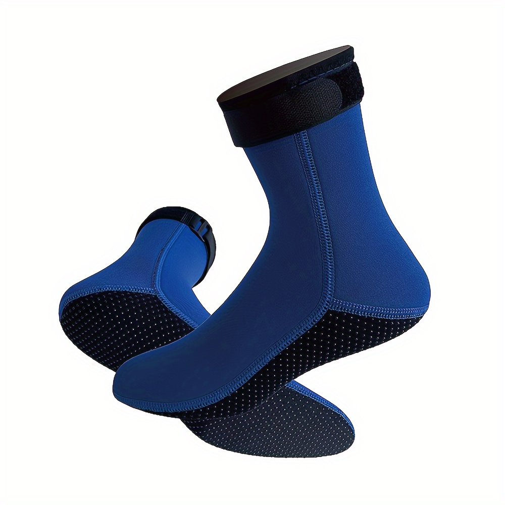  Lo's Douia Calcetines de buceo de neopreno, calcetines  impermeables para hombres, calcetines de tubo alto, térmicos, para surf,  buceo, pesca, Negro - : Deportes y Actividades al Aire Libre