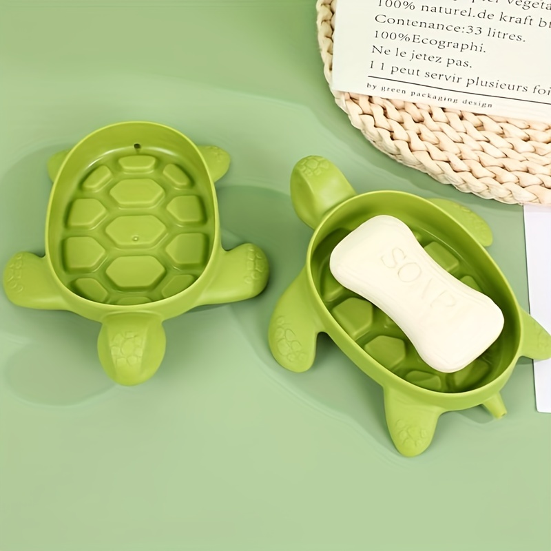 Duck Shape Ceramic Box Soap Holder Luxury Soap Dish Drain Storage