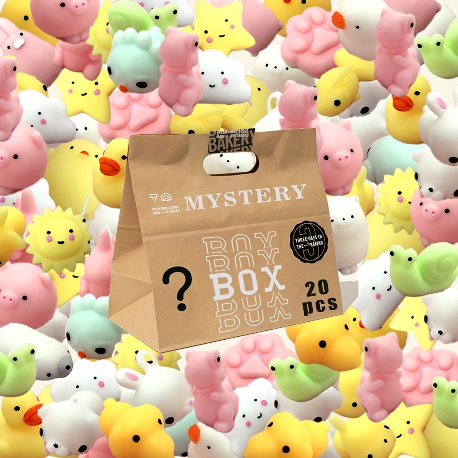 Mochi Squishy Toys, Mystery Pack, Squishies, Basket Stuffer