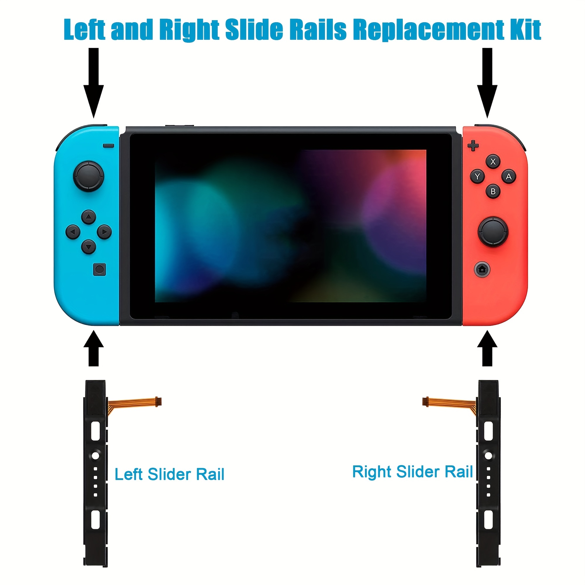 20 En 1 Kit Reparation Joy Con Switch, Pour Switch Repair Kit De Nintendo  Switch, Reparation Joycon Switch : : Jeux vidéo
