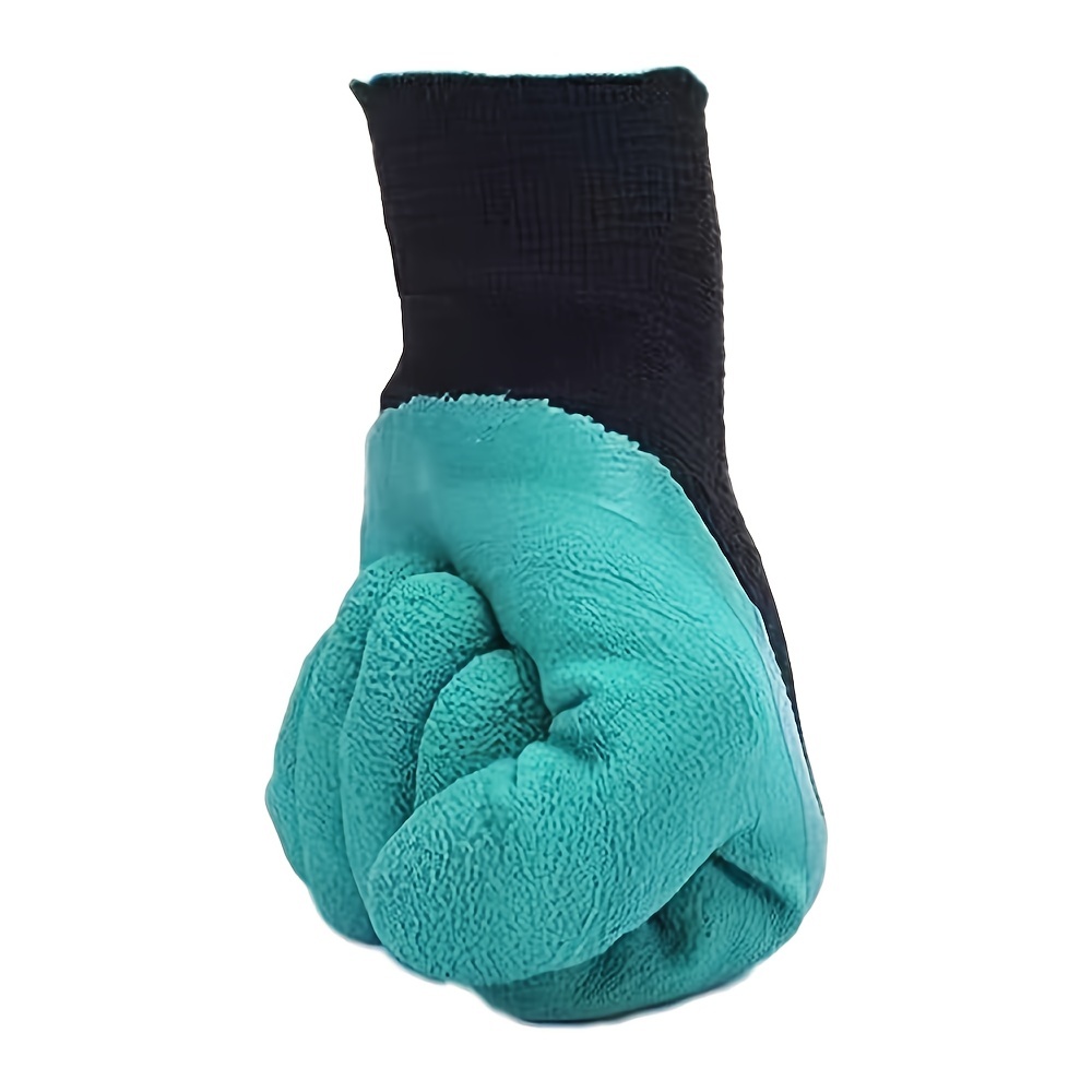 Gardening Gloves Set Breathable Rubber Coated Garden Gloves - Temu