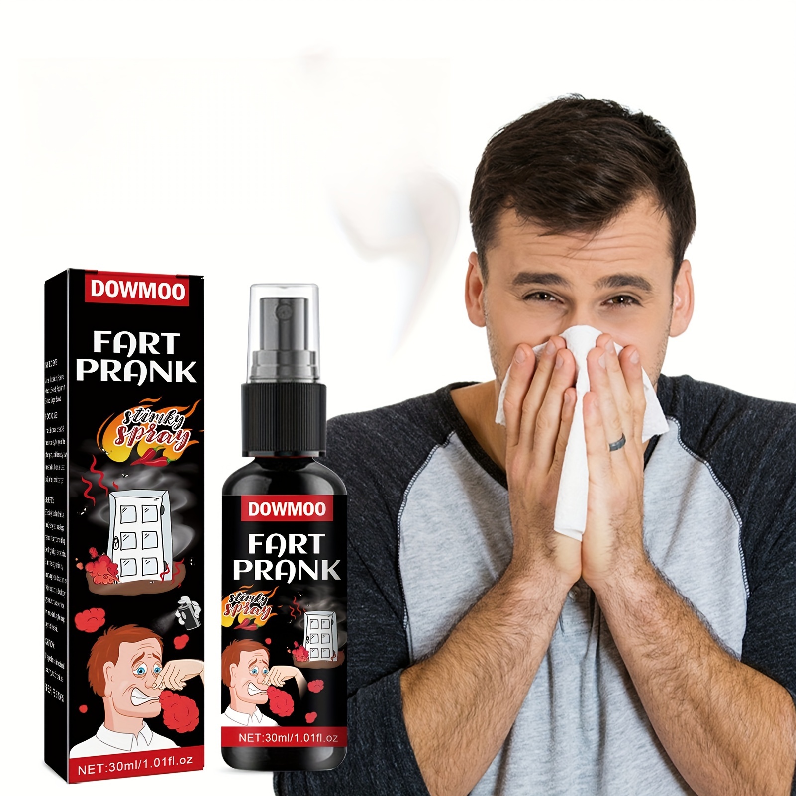 Fart Spray Prank Gag Long-lasting Funny Odor Entertainment Stress