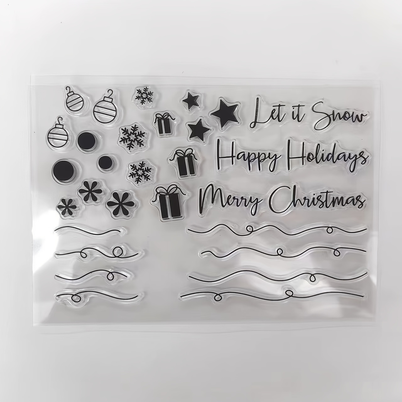 Craft Rubber Stamps, Christmas Rubber Stamps, Stamps for card