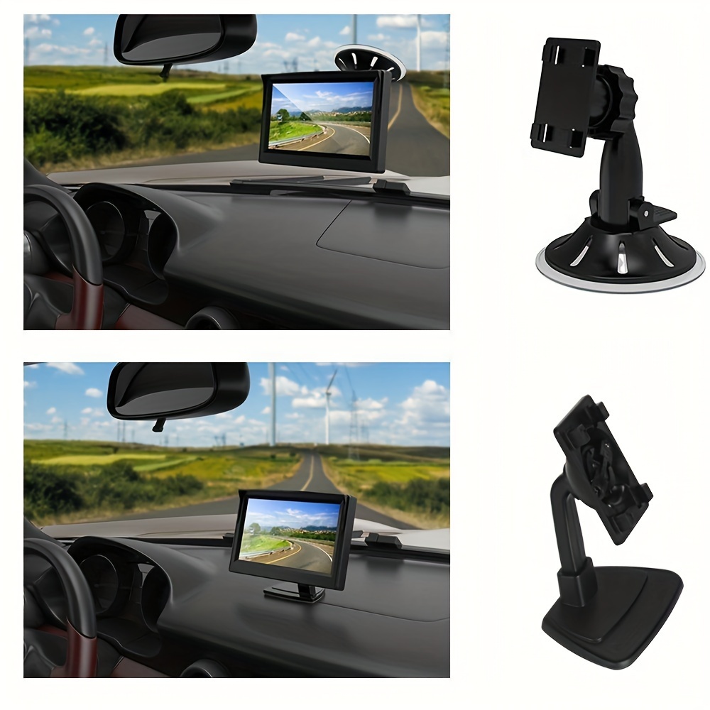 Wireless Car 5 Monitor Backup Camera Rear View HD Parking System Night  Vision