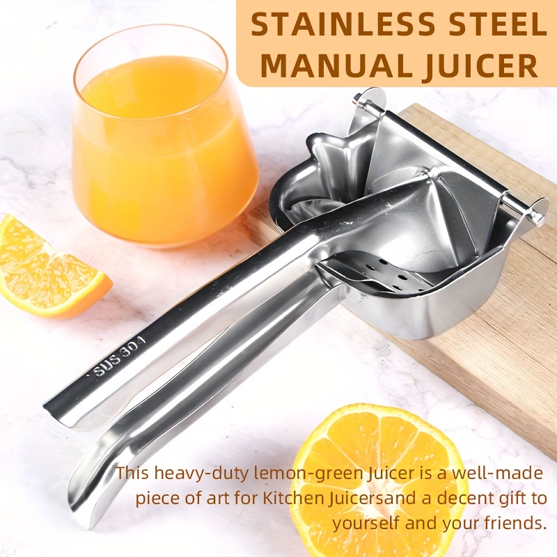 Juice Squeezer 304 Stainless Steel Manual Juicer Home - Temu